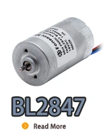 BL2847I, BL2847, B2847M, 28 мм небольшого внутреннего ротора безмолкового двигателя постоянного тока.webp