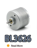 BL3626I, BL3626, B3626M, 36 мм небольшого внутреннего ротора безмолкового двигателя постоянного тока.webp