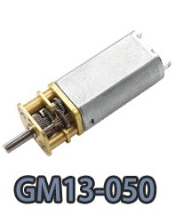 Электродвигатель постоянного тока с цилиндрическим редуктором GM13-050.webp