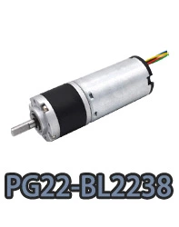 pg22-bl2238 22 мм маленький металлический планетарный редуктор, электродвигатель постоянного тока.webp
