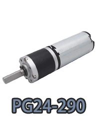 pg24-290 24 мм маленький металлический планетарный редуктор постоянного тока с электродвигателем.webp