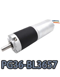 pg36-bl3657 36 мм маленький металлический планетарный редуктор, электродвигатель постоянного тока.webp