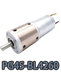 pg45-bl4260 45 мм маленький металлический планетарный редуктор постоянного тока с электродвигателем.webp